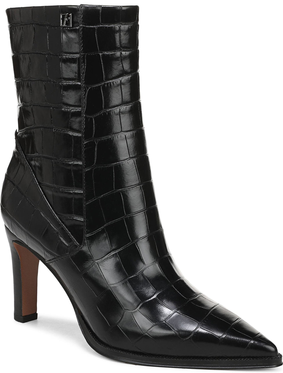 Black Croc Print