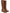 Dark Honey Brown Wide Calf