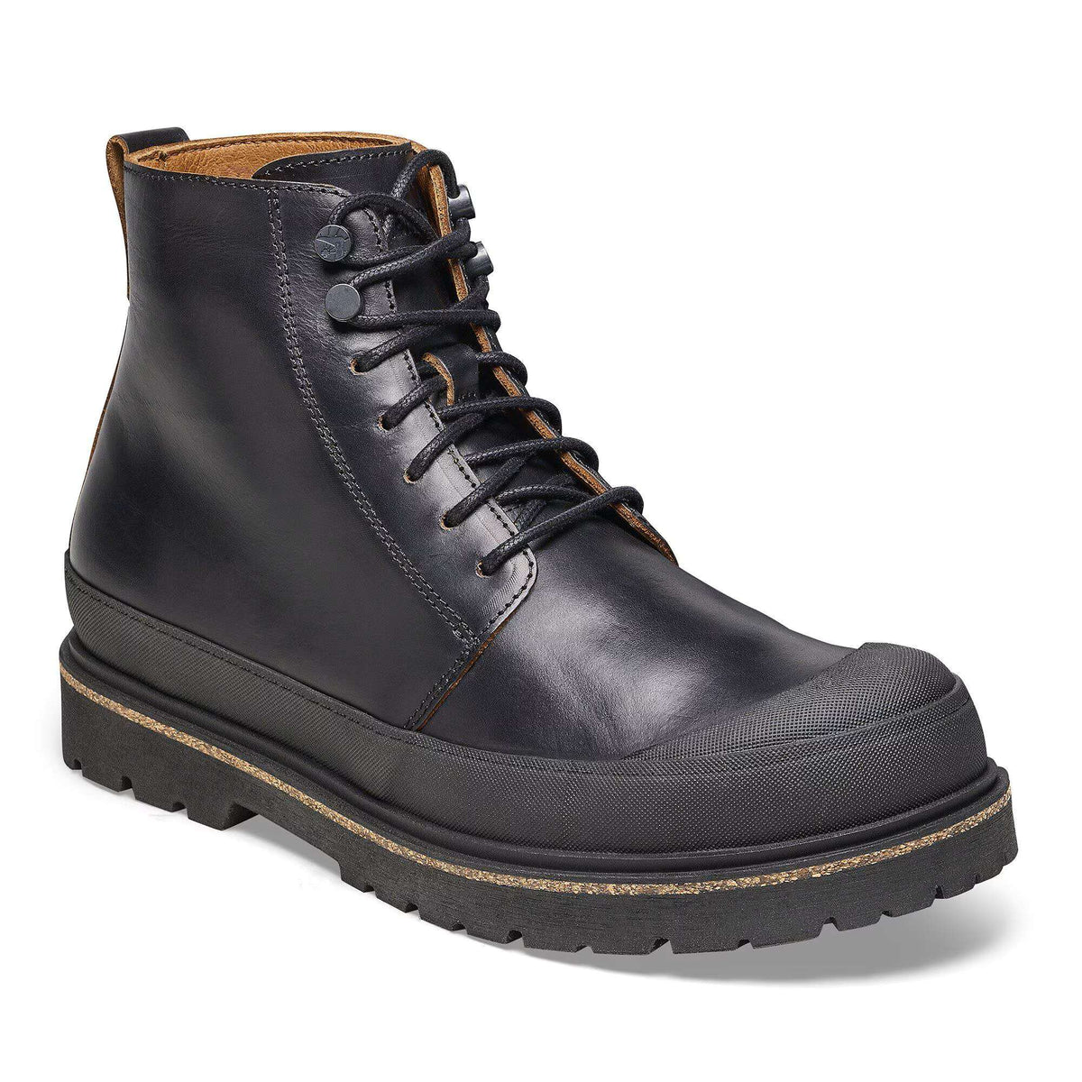 Black Oiled Leather