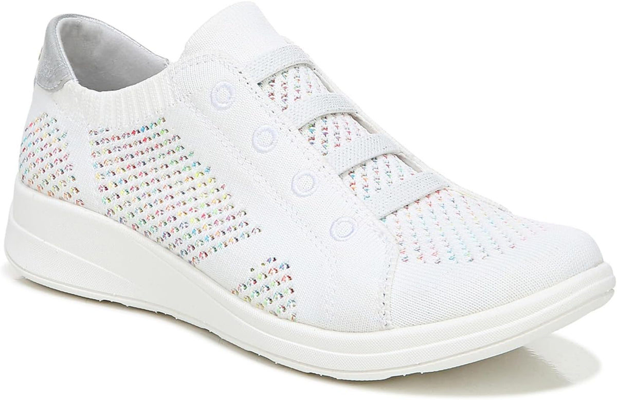 White Multi Knit