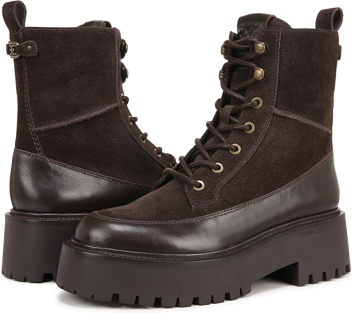 Dark Brownstone/Taupe Suede