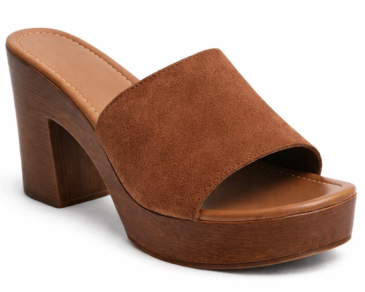Brown Suede