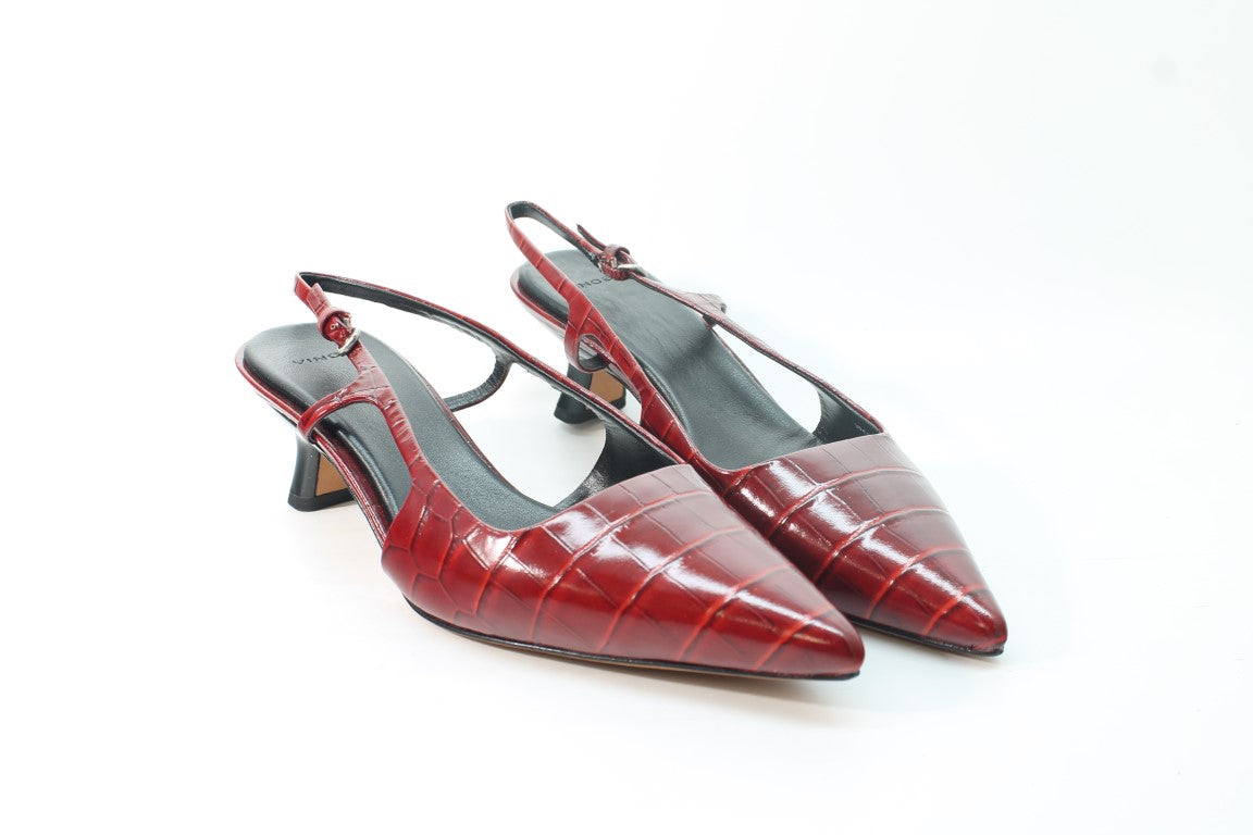 Red Currant Croc Print