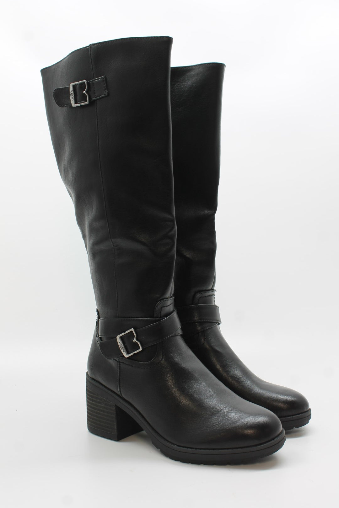Black Wide Calf