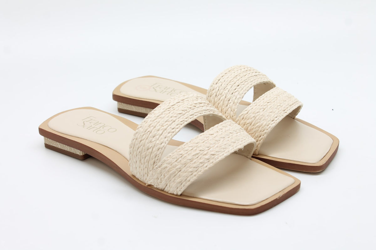 Linen White Raffia