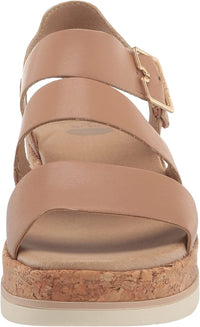 Dr. Scholl's Women's Once Twice Espadrille Platform Wedge Sandal