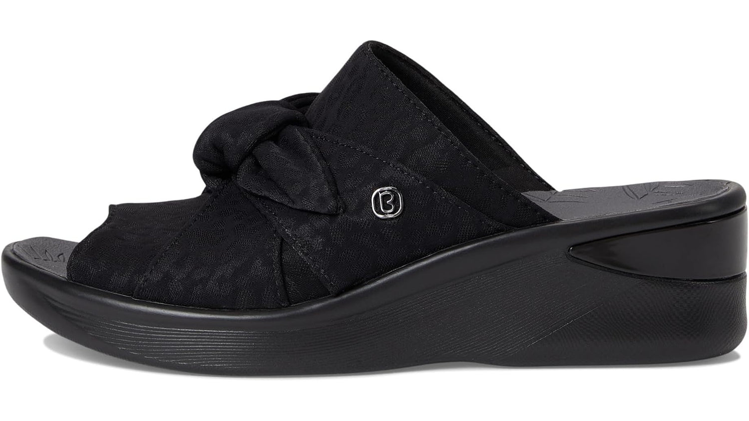 BZees Women's Smile Slide Sandal