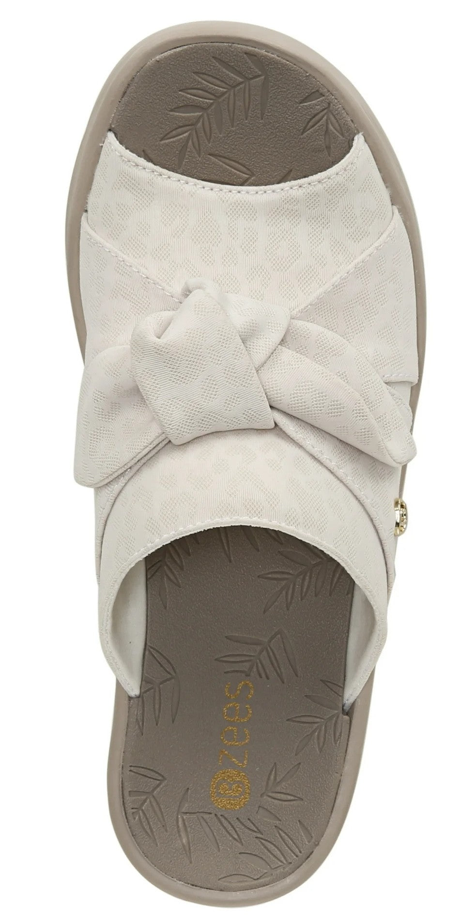 BZees Women's Smile Slide Sandal