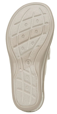 BZees Women's Smile Slide Sandal