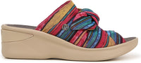 BZees Women's Smile Slide Sandal