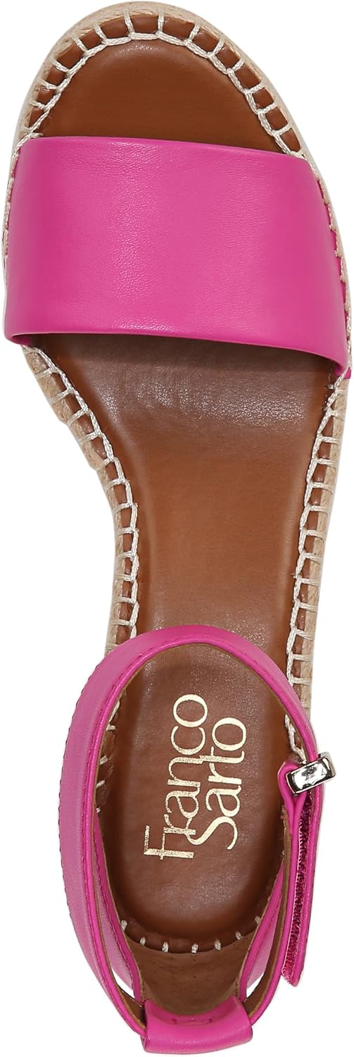 Franco Sarto Womens Clemens Jute Wrapped Espadrille Wedge Sandals