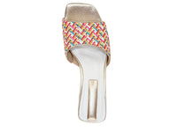 Franco Sarto Womens Linley Heeled Slide Sandal
