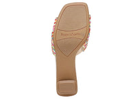 Franco Sarto Womens Linley Heeled Slide Sandal