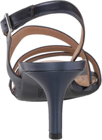 Naturalizer Women's Taimi Strappy Mid Heel Slingback Sandals