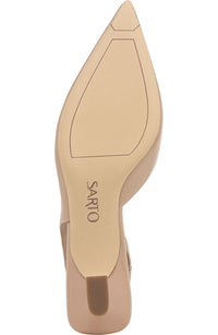Franco Sarto Women's Devin Pointed Toe Kitten Heel Slingback Pump