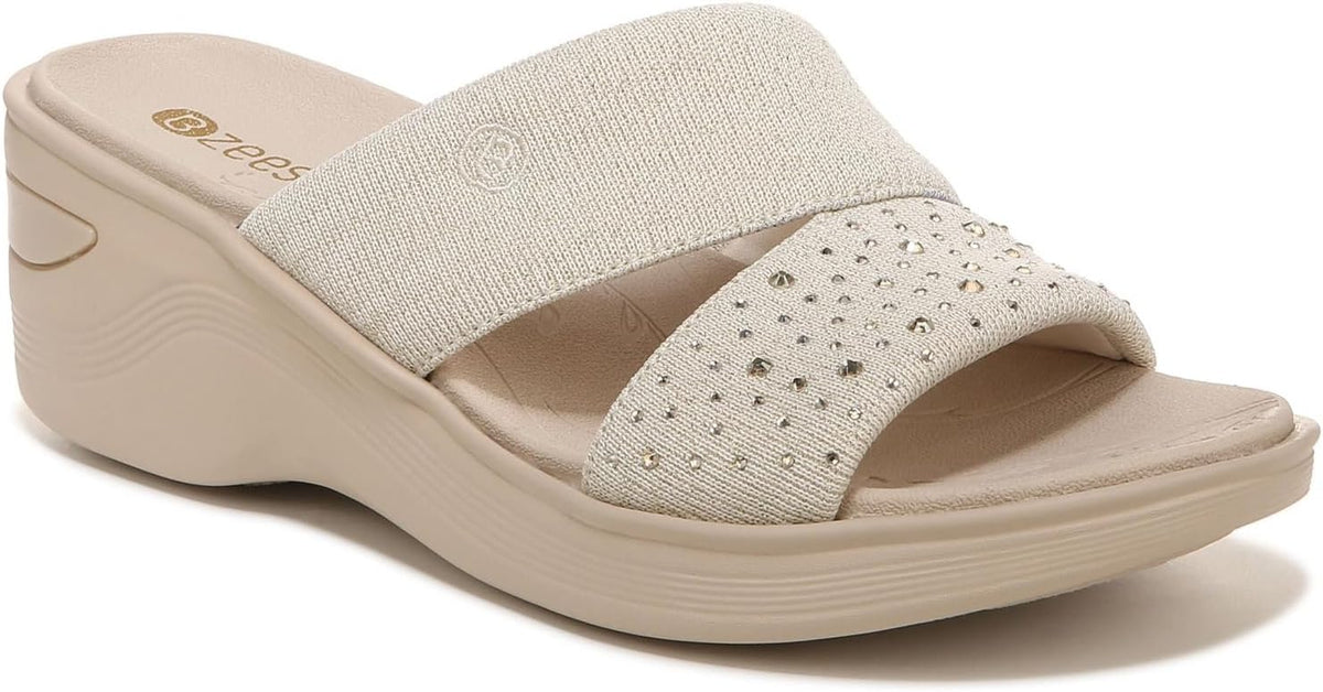 Eggnog Beige Sparkle Knit
