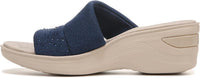 Bzees Womens Dynasty Bright Wedge Sandal