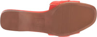 Naturalizer Womens Santiago Fashion Slip On Slide Flat Sandal with Buckle