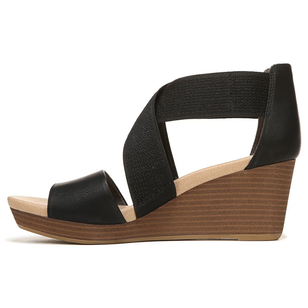 Dr. Scholls Women's Barton Band Wedge Platform Sandals