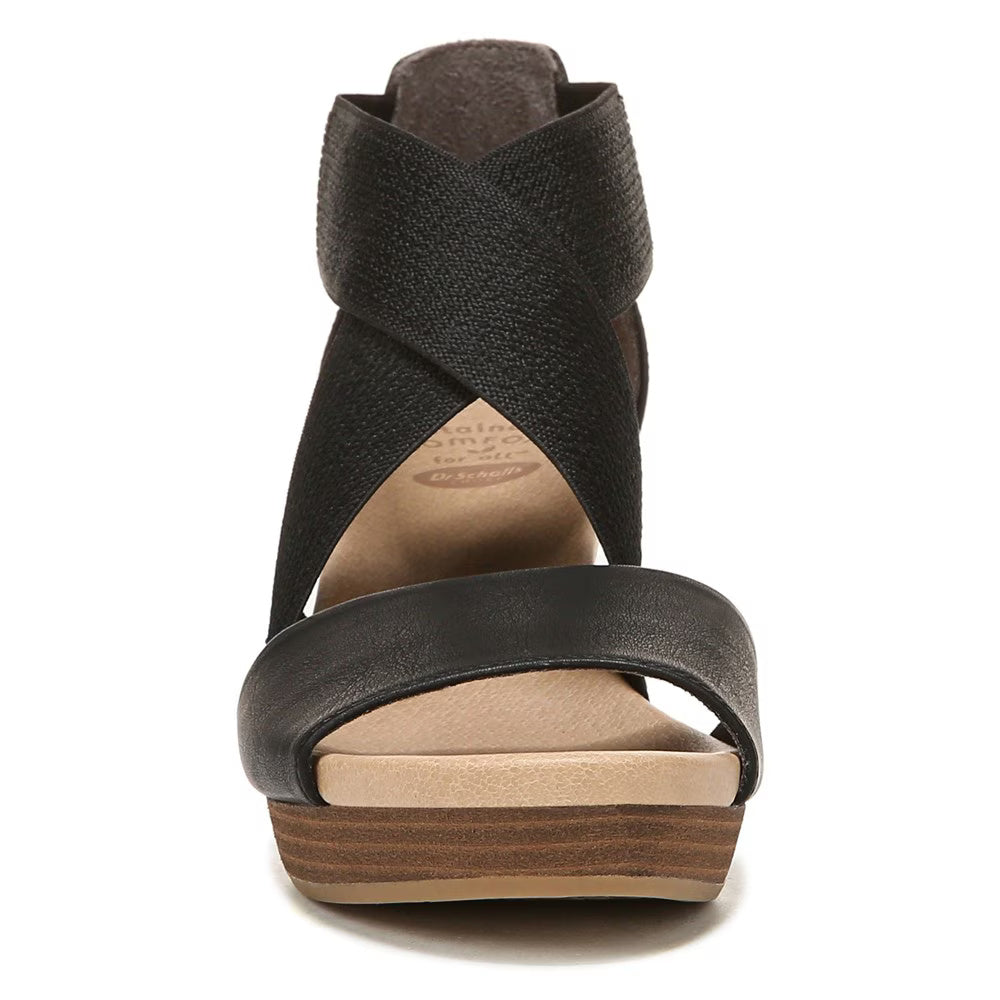 Dr. Scholls Women's Barton Band Wedge Platform Sandals