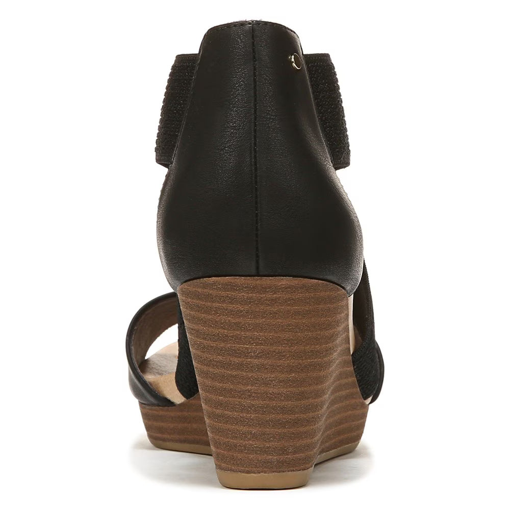 Dr. Scholls Women's Barton Band Wedge Platform Sandals