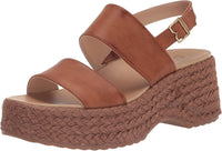 Dr. Scholl's Womens Delaney Espadrille Wedge Sandal