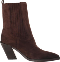 Sam Edelman Womens Mandey Western Ankle Boot