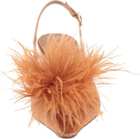 Sam Edelman Women's Bianka Feather Slingback Pump