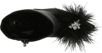 Sam Edelman Women's Ency Feather Heel Bootie
