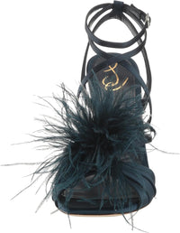 Sam Edelman Women's Layton Feather Strappy Heel