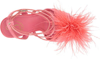 Sam Edelman Women's Layton Feather Strappy Heel