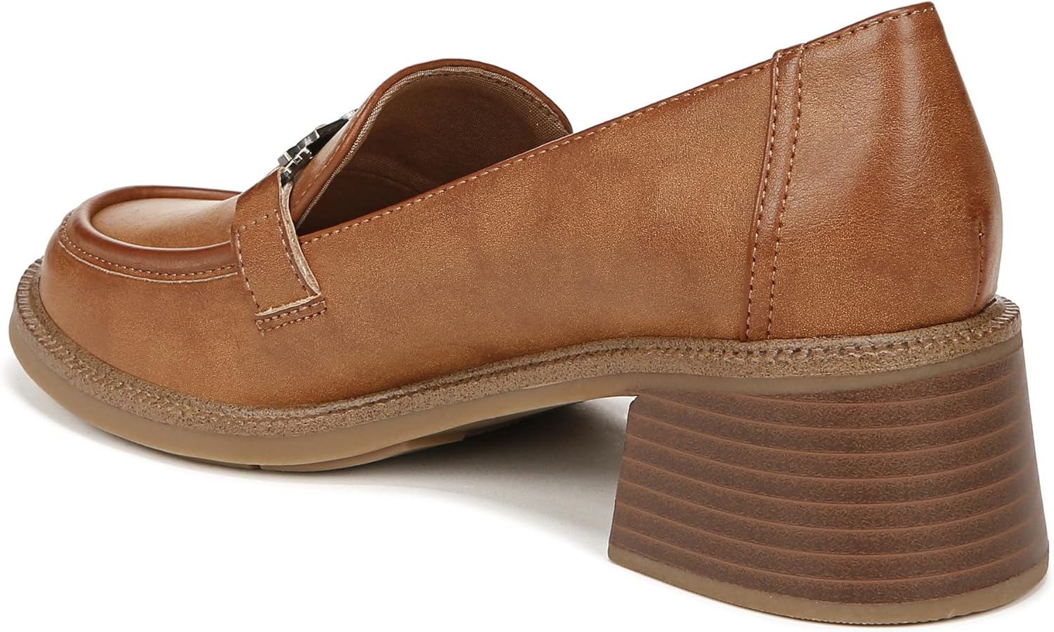 Dr. Scholl's Women's Rate Up Bit Slip On Block Heel Loafer