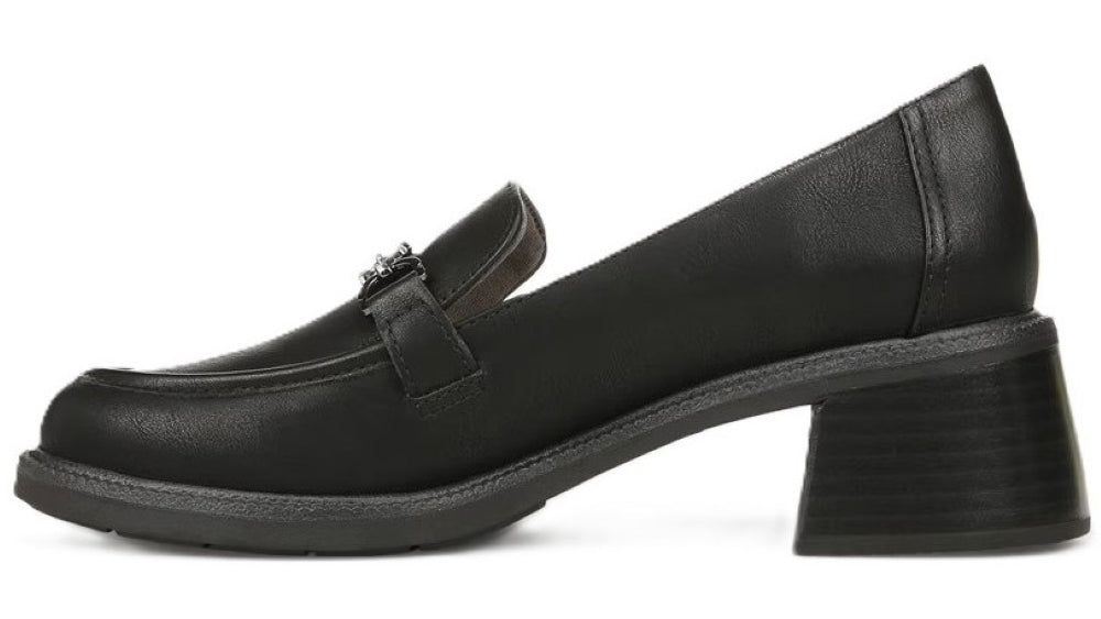 Dr. Scholl's Women's Rate Up Bit Slip On Block Heel Loafer