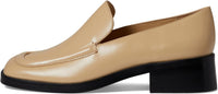 Vince Womens Doris Block Heel Loafer