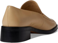 Vince Womens Doris Block Heel Loafer