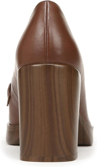 Naturalizer Women's Amble Block Heel Loafer Pump