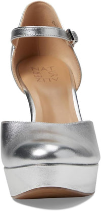 Naturalizer Womens Crissy Platform Ankle Strap Pump