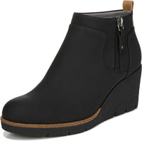 Black Faux Leather