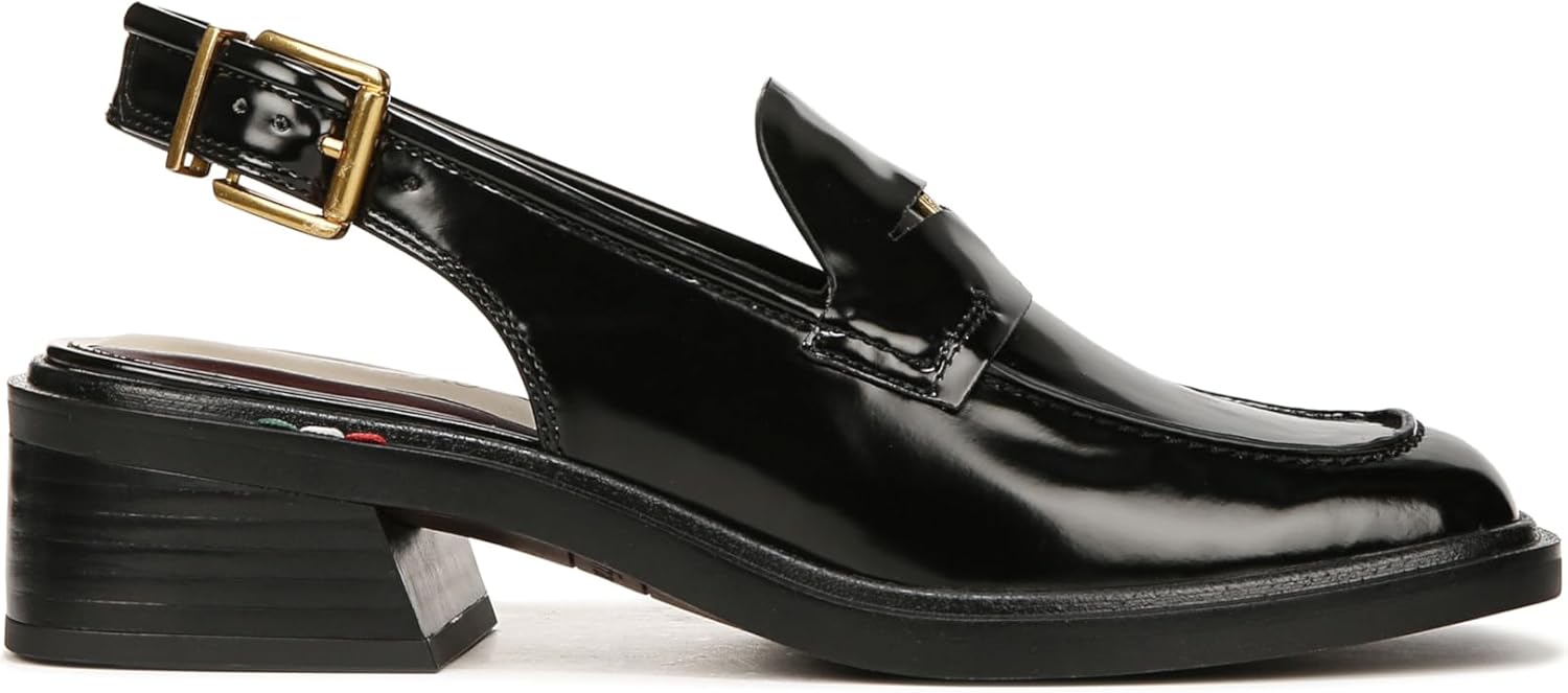 Franco Sarto Womens Giada Slingback Loafer Heel