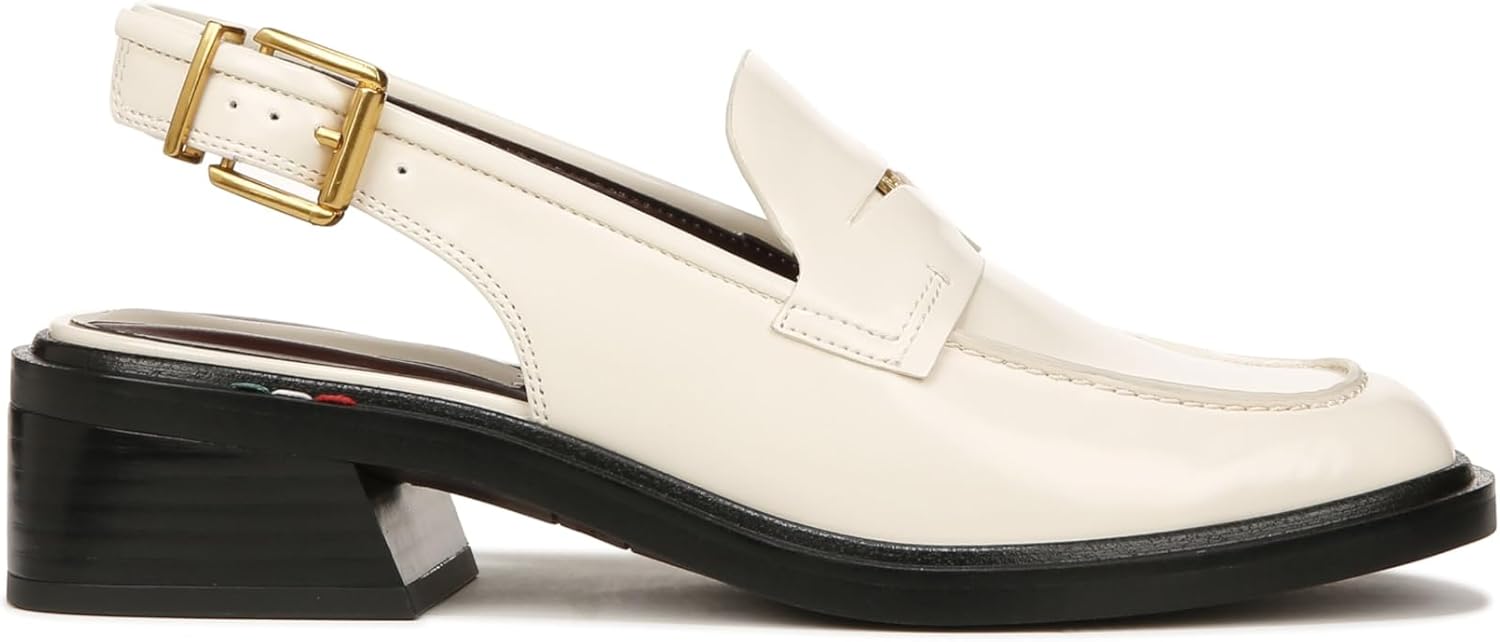 Franco Sarto Womens Giada Slingback Loafer Heel
