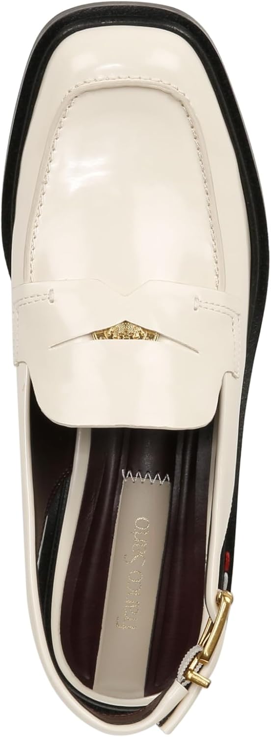 Franco Sarto Womens Giada Slingback Loafer Heel