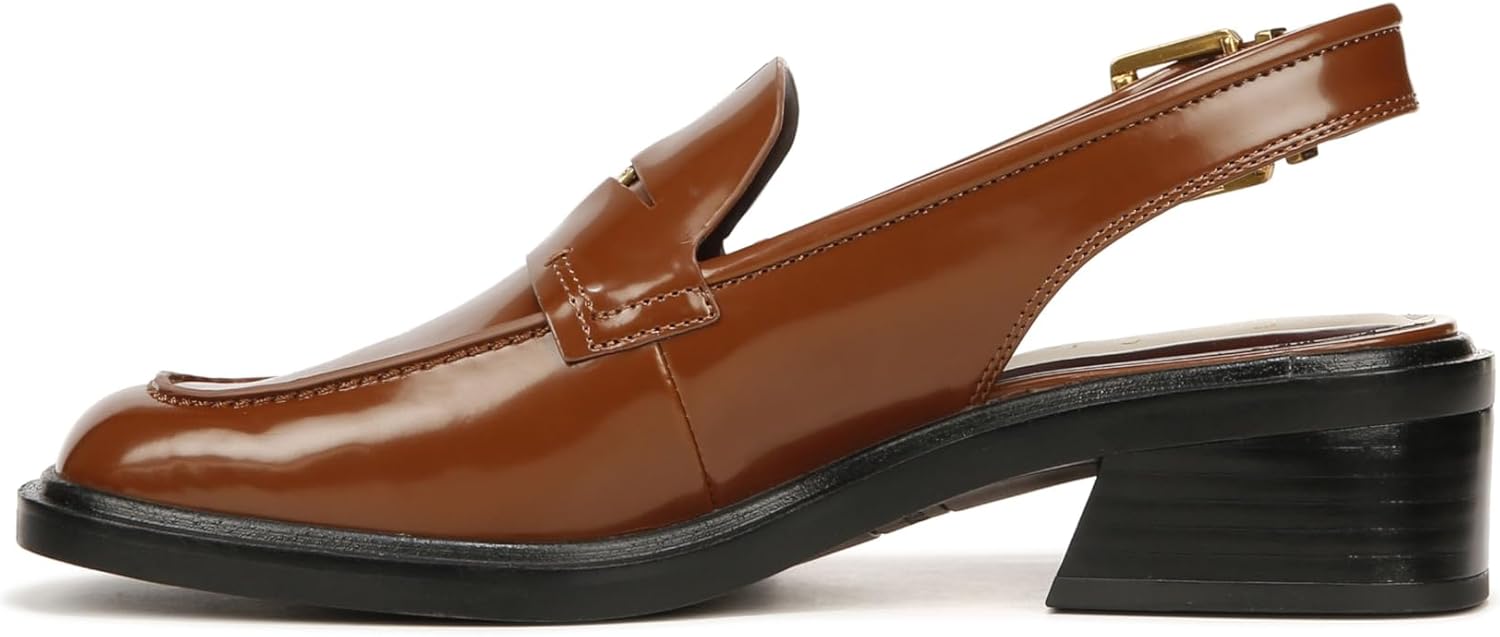 Franco Sarto Womens Giada Slingback Loafer Heel