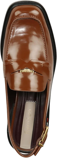 Franco Sarto Womens Giada Slingback Loafer Heel
