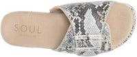 SOUL Naturalizer Womens Daybreak Slide Sandal