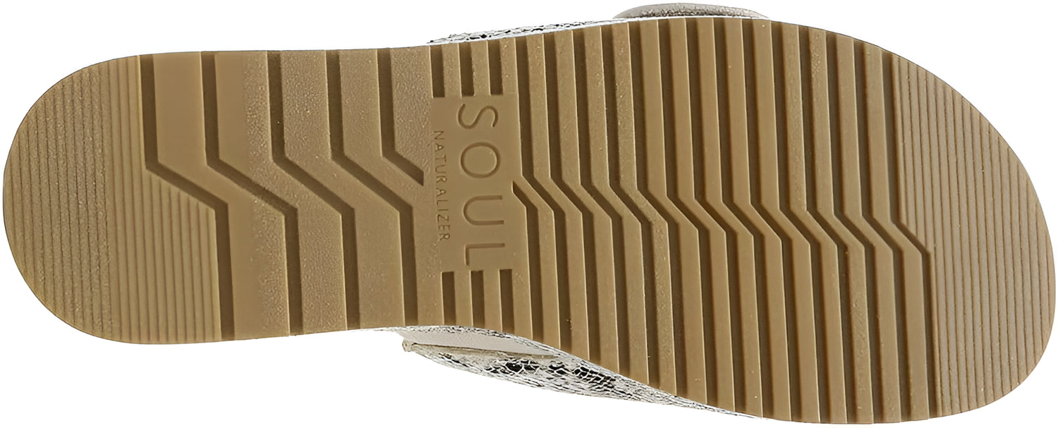 SOUL Naturalizer Womens Daybreak Slide Sandal