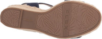 LifeStride Women's Tango 2 Espadrille Wedge Sandal