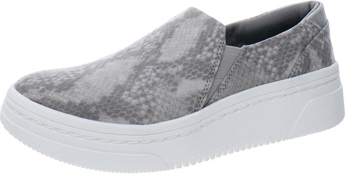 Soft Grey Snake Print