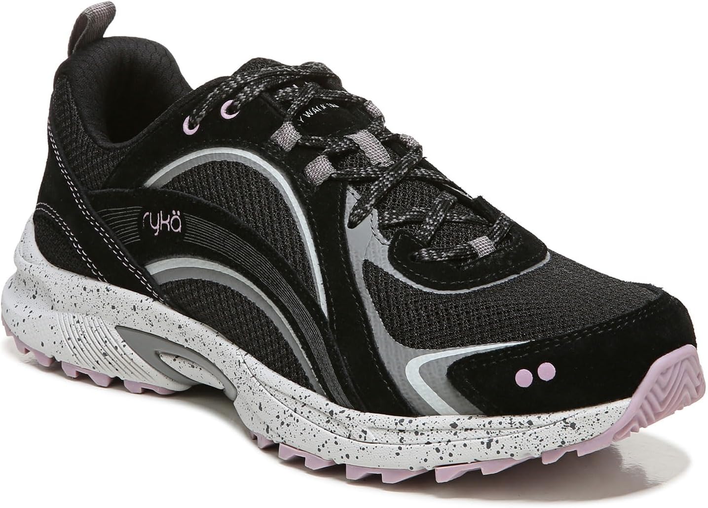 Black/Mauve
