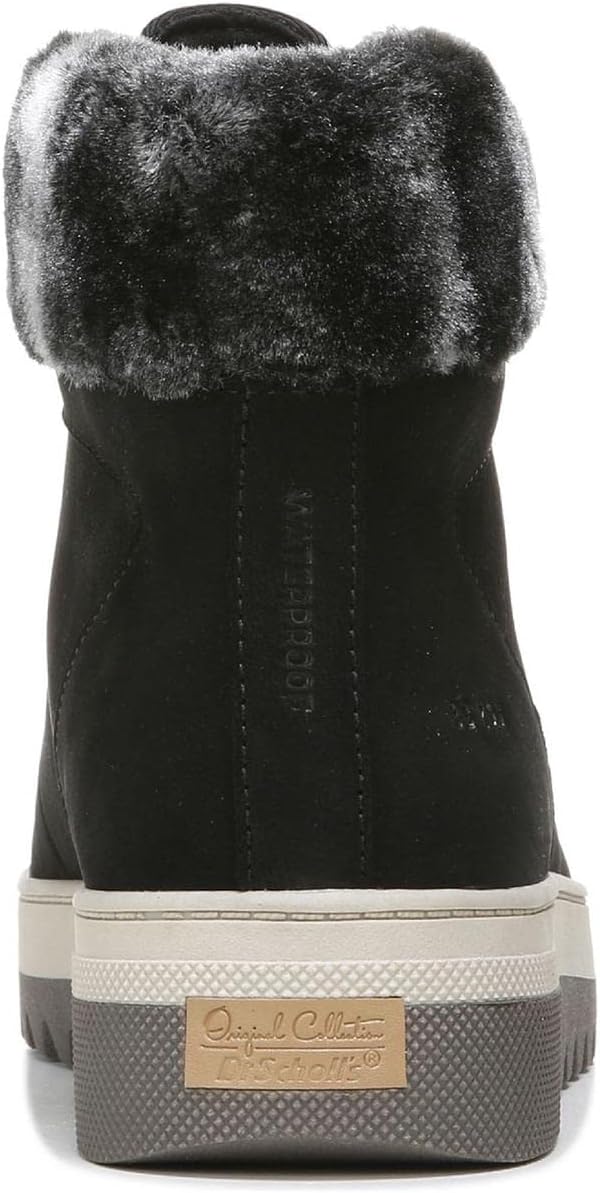 Dr. Scholl's Womens Gear Up Lace up Shearling Boots