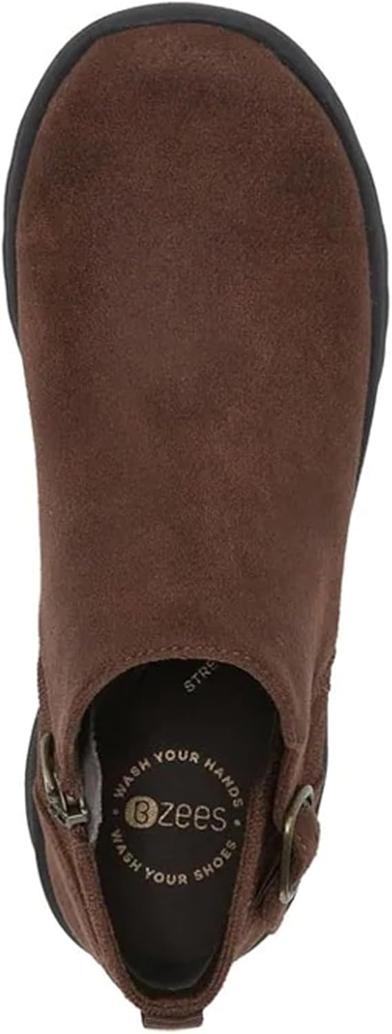Bzees Womens Get Going Ankle Boot